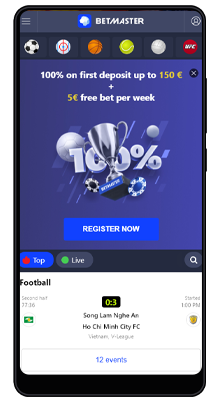 betmaster mobile app for android